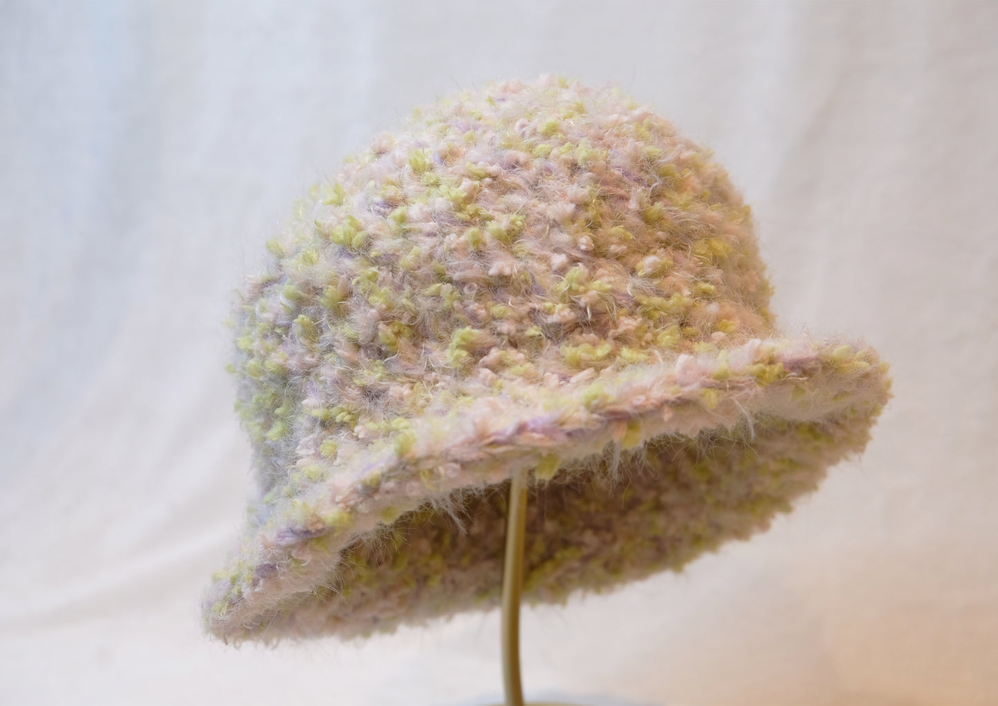 Handmade Textured Hat Matcha