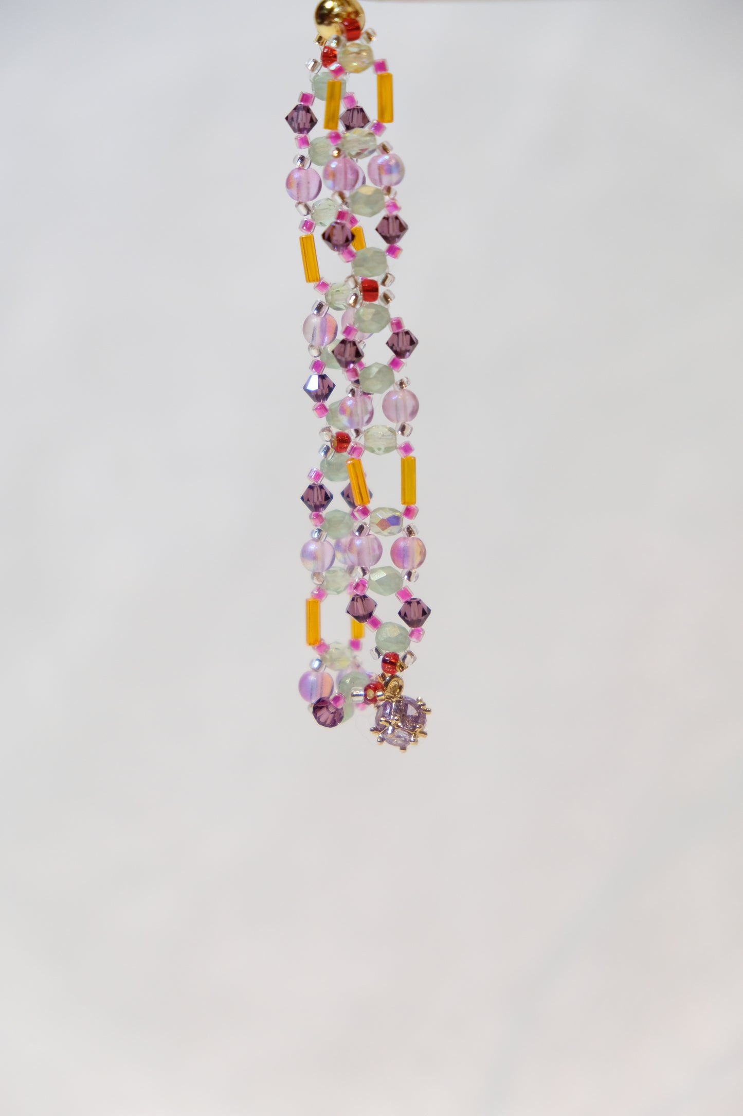 One-of-a-kind Handcrafted Crystal Bracelet Bouquet