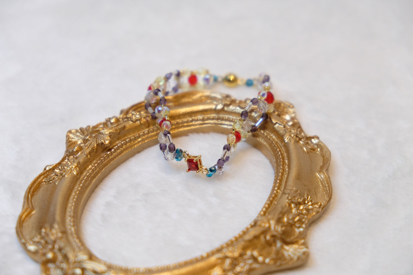 One-of-a-kind Handcrafted Crystal Bracelet Eve